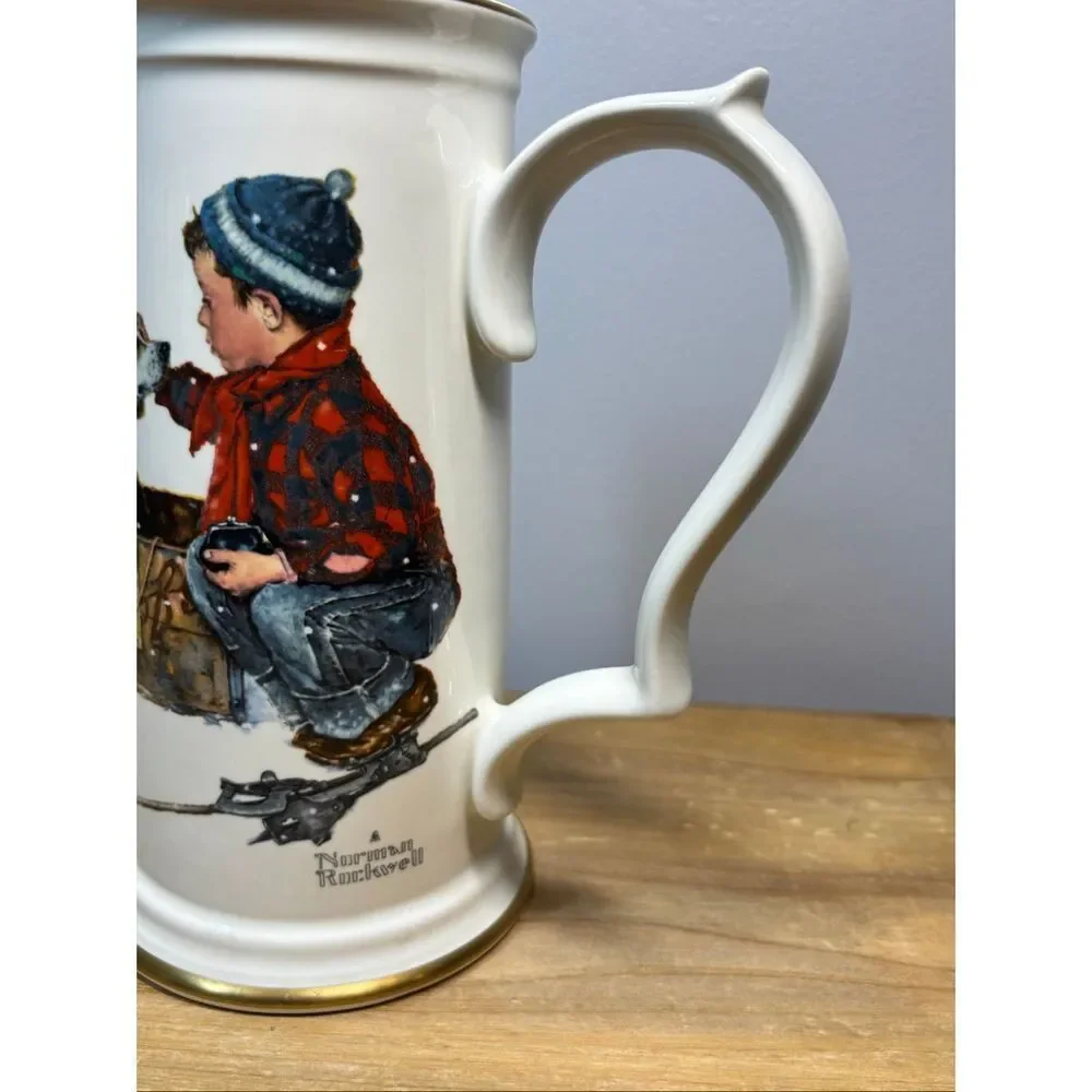Vintage Gorham Stein Norman Rockwell's 